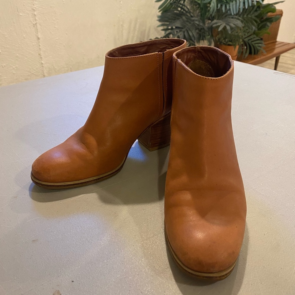 Rachel Comey mars bootie cognac tan size 6.5